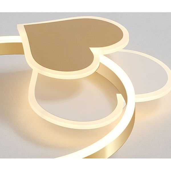 Smart led lamp lights for room heart chandelier kids bedroom light(WH-MA-174)
