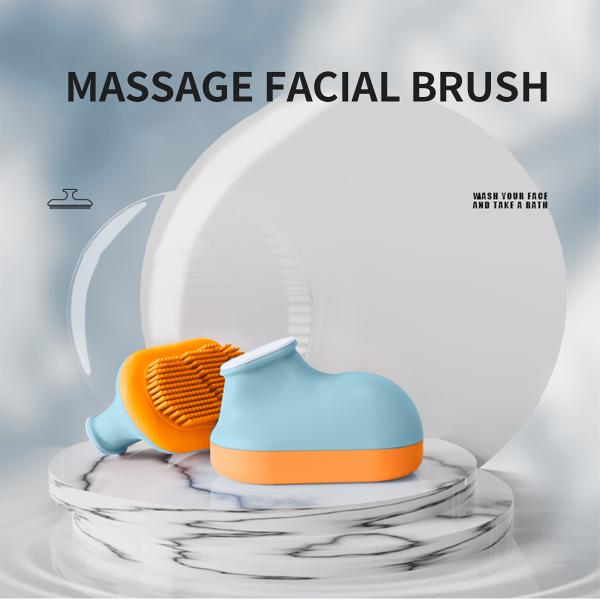 Limpeza facial de gelo de silicone escova de gelo para rosto e olhos, molde de gelo de silicone para beleza facial