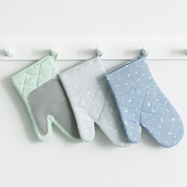Les gants multifonctionnels de silicone durable de coton glissent non pour Oven Protective