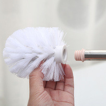 Salle de lavage Plastique à poignée propre Tête de nettoyage de toilette Brosse