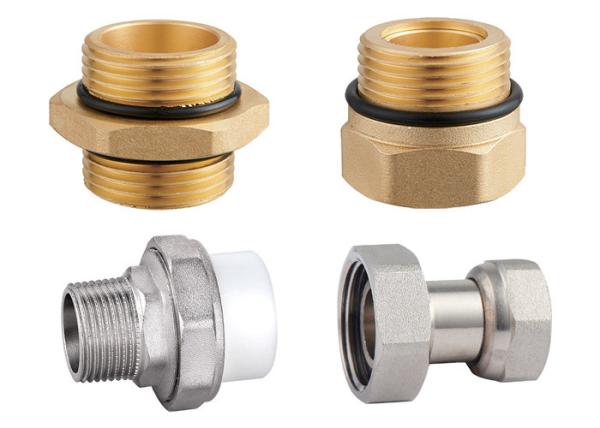 3003 3004 3005 Straight Type Brass Pipe Fittings M x M, M x F, M x PP-R, F x F Sizes DN15, DN20, DN25, DN32, DN40, DN50