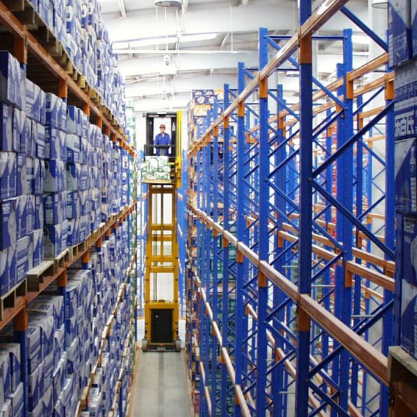 Stainless Steel Stacking Rack System Heavy Duty Warehouse Pallet Rack