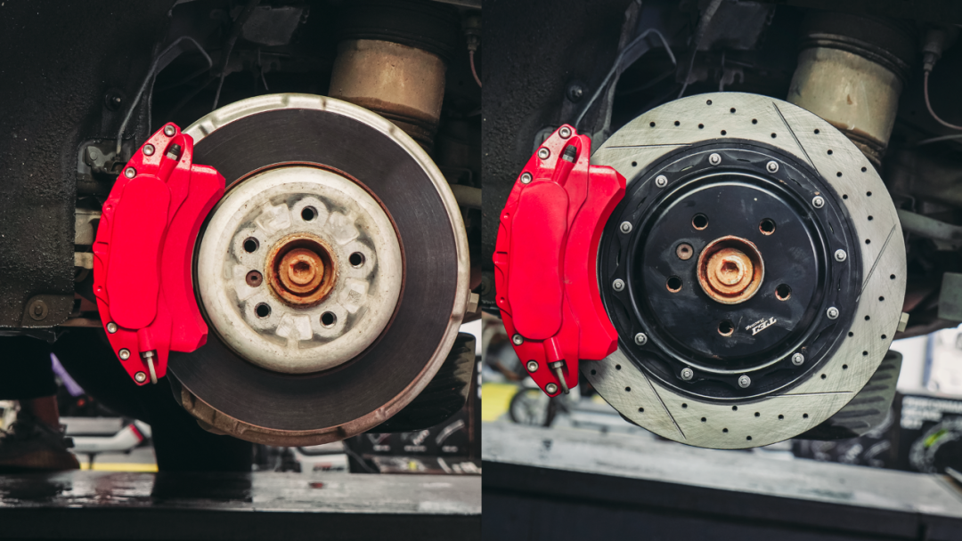 BBK Frente 6 calibre de la olla 378 * 32mm rotor y la actualización trasera 355mm rotor kit de freno grande sistema de freno automático para BMW G32 19 llanta