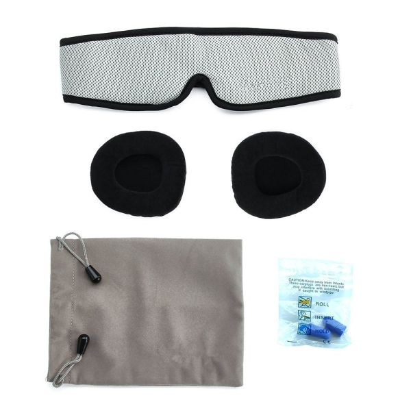3D Breathable Contoured Sleep Mask / Nighttime Eye Mask Custom Logo Printed