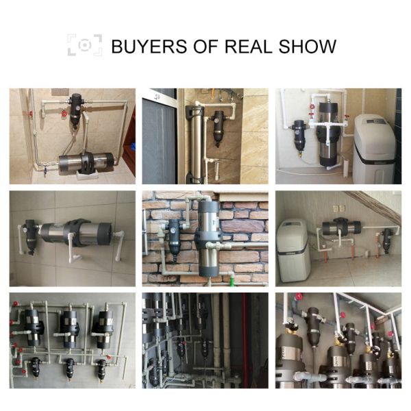 IMRITA Auto Flushable Sediment Water Filter Stainless Steel Multipurpose