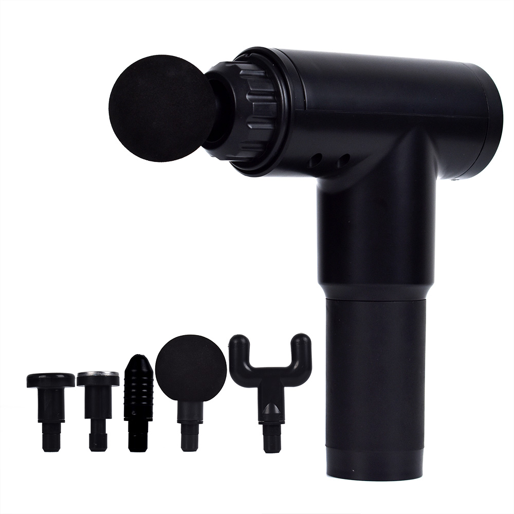 Handheld Massage Pistolet Gun Body Message Massager Deep Muscle Gun Battery Massage-gun Massagegun Set