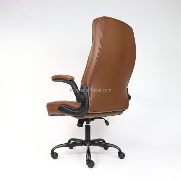 Comfortable PU Leather Swivel Executive Chair for Office Furniture Manufacture Manager