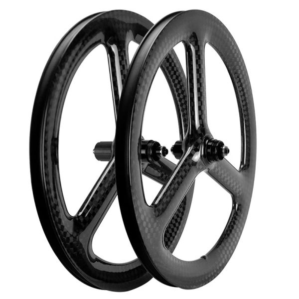 3 Spoke 20 Inch Bike Wheelset Road Track 20