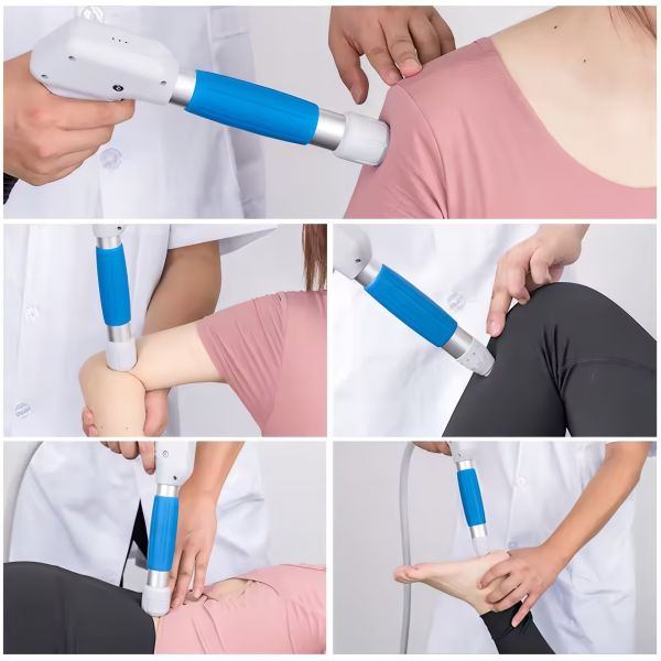 350W Stainless Steel Professional Shockwave Therapy Machine Custom Logo