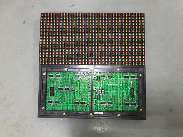 Roxo puro P16 16mm 256 * a tri cor de 128mm conduziu os módulos da exposição de mensagem do texto para meios de propaganda