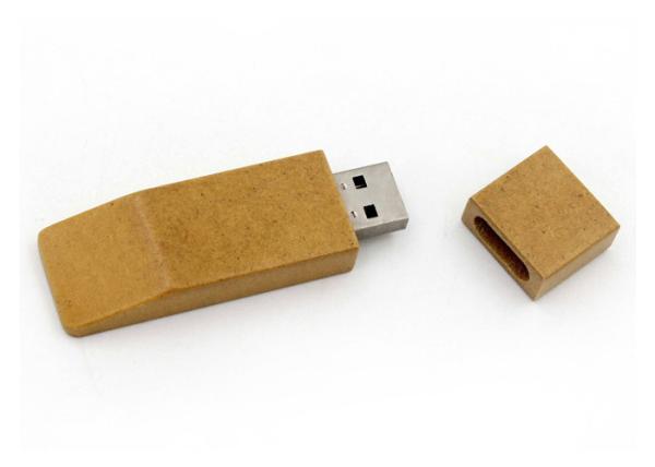 Silk Screen Logo Usb Thumb Drive , Custom Wood Usb Drives 3 Years Warranty
