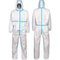 Roupa médica descartável do terno protetor do anti vírus do PPE COVID-19