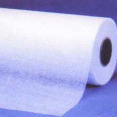 Esteira não tecida da cor branca e da fibra de vidro de grande resistência usada para o revestimento da gipsita