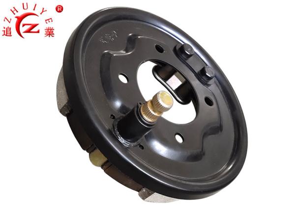 160mm Manual Brake Rear Axle Brake Shoe Assembly Black Color For Trike