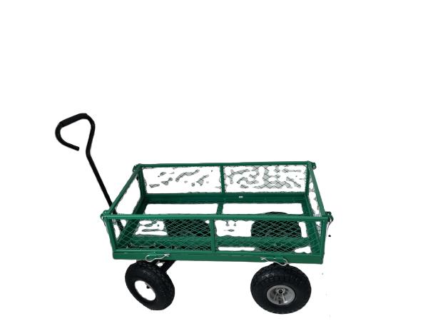 Steel Garden Wagon Highly Recommended for Home by Foreign Customers at Qingdao Port