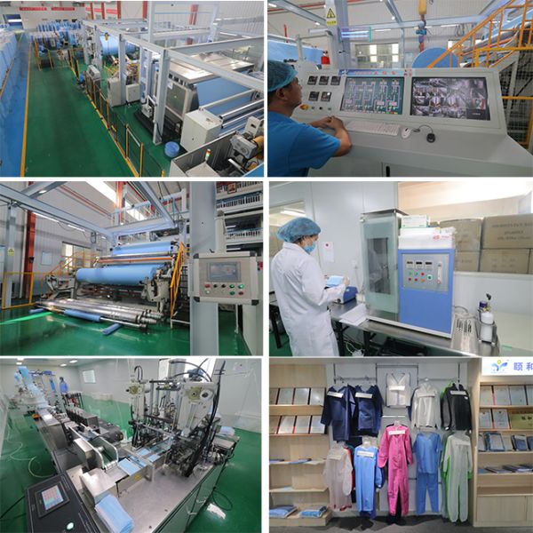 Disposable Non Sterile Breathable Eco Friendly Reinforced Surgical Gown