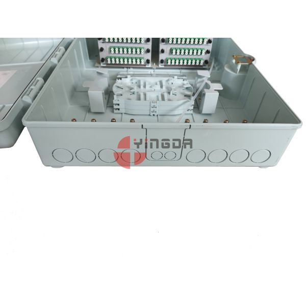 96 Fibers 2/32 Optical Splitter Termination Distribution Box Enclosure High Density