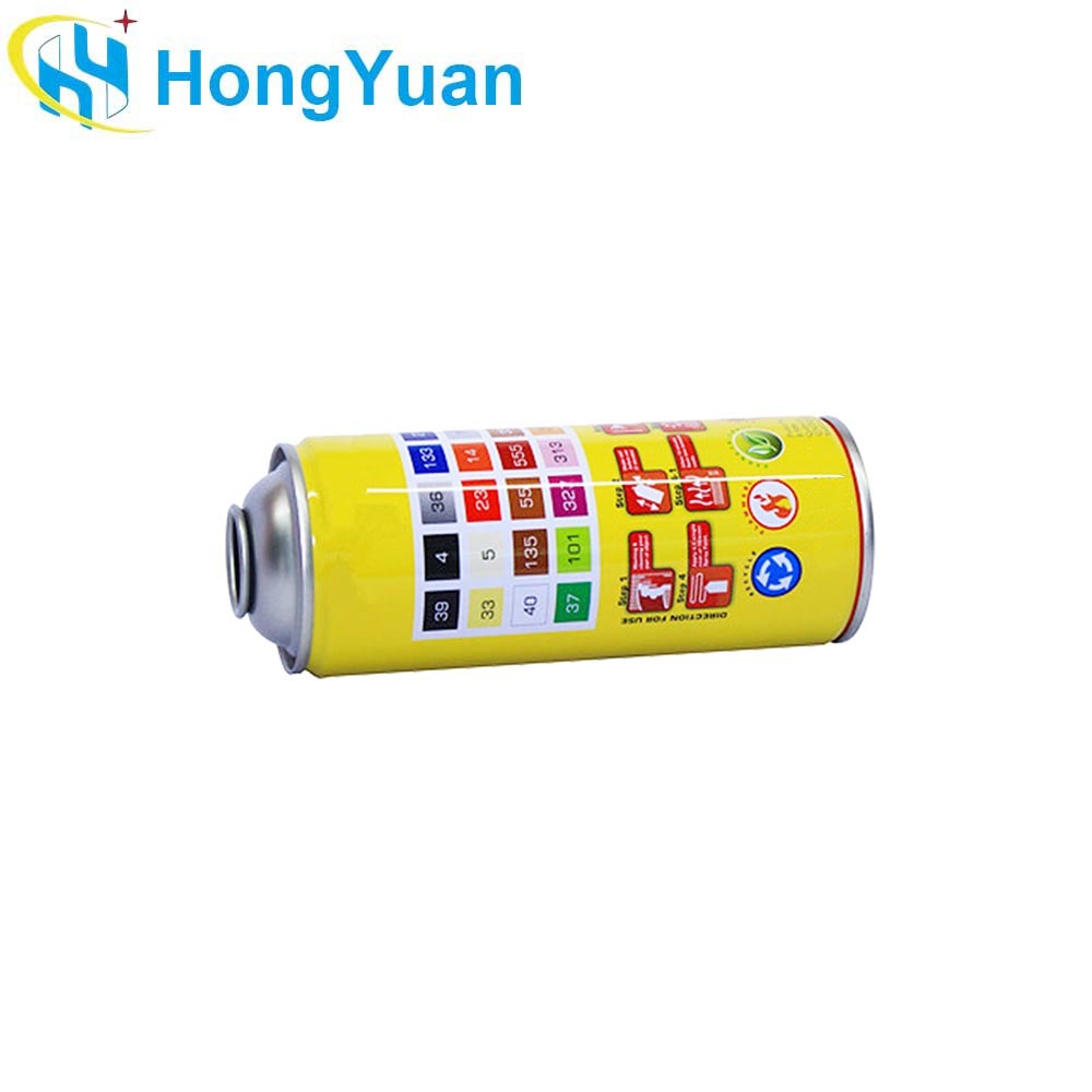 High Pressure 1.5MPa Empty Spray Paint Can with Heavy-Gauge Tinplate and UN Certified Safety for Industrial Use