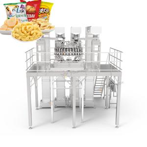 Máquina automática de envasado de chips de yuca 60-100 BPM 220V