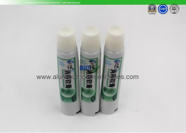Empty Aluminum Laminated Tubes Packaging , Shampoo Aluminum Squeeze Tubes
