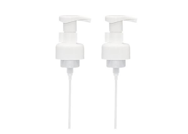 Dispenser de pompe à mousse à toute épreuve de fuite en plastique plastique avec un style durable 0,8 ml