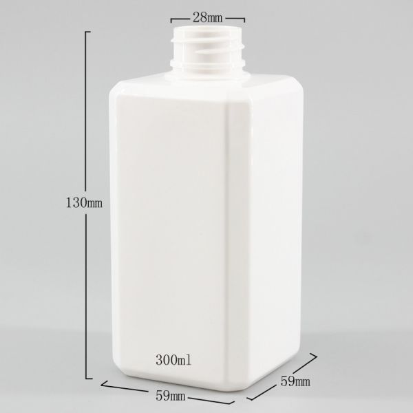130mm 300ml Cosmetic Lotion Bottle With Plastic Nozzles