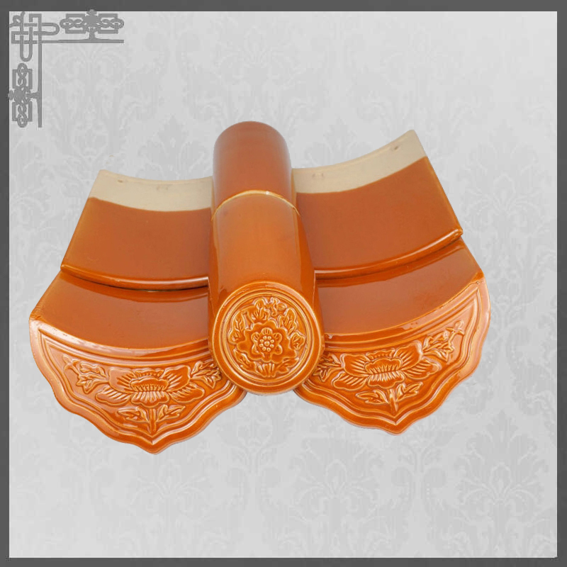 Chinese Glazed Clay Roof Tiles Set with Ridge and Eaves Tiles for Traditional Architecture Garden Pavilion and Heritage Projects