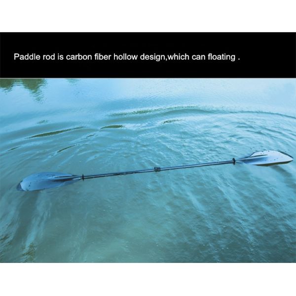 3Carbon Fiber Crank Paddle Double Head Paddle Section Suitable For Kayak Fishing Boat Canoe