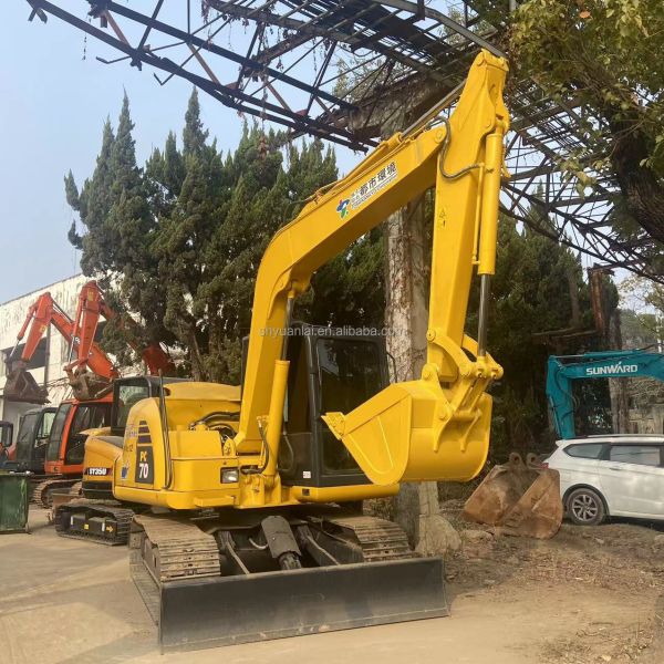 Использованный KOMATSU PC70 PC70-8 70 EXCAVATOR,komatsu pc70 pc60 pc78 в хорошем состоянии,komatsu pc60-8 78-8 на складе