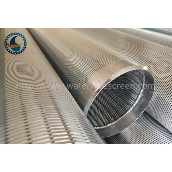 Low Carbon Galvanized 219mm OD Water Well Screen For Sand Control In Shallow Well
