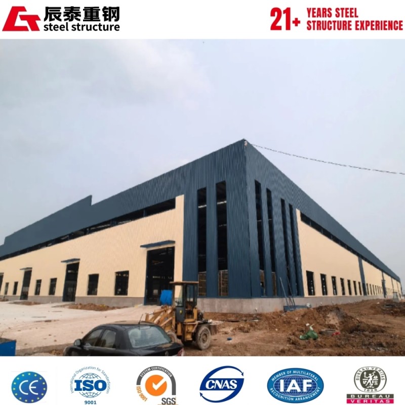 Pre-engineered Two-Floor Steel Frame Composite Building for Factory Production Storage