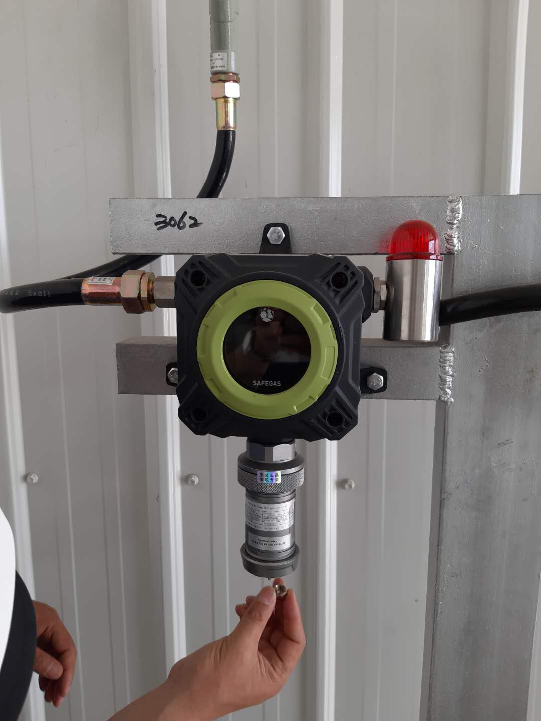 Детектор газа VOC держателя стены починки датчика 10.6eV 11.7eV IECEX ATEX VOC PID контроля