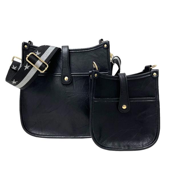 Fashion Wholesale Ladies Vintage Vegan Leather Pu Crossbody High Quality Messenger Bag