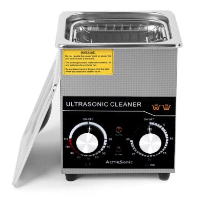 Limpador de volume de tanque portátil de 2L por ultrassom UC-100 com limpeza com água quente