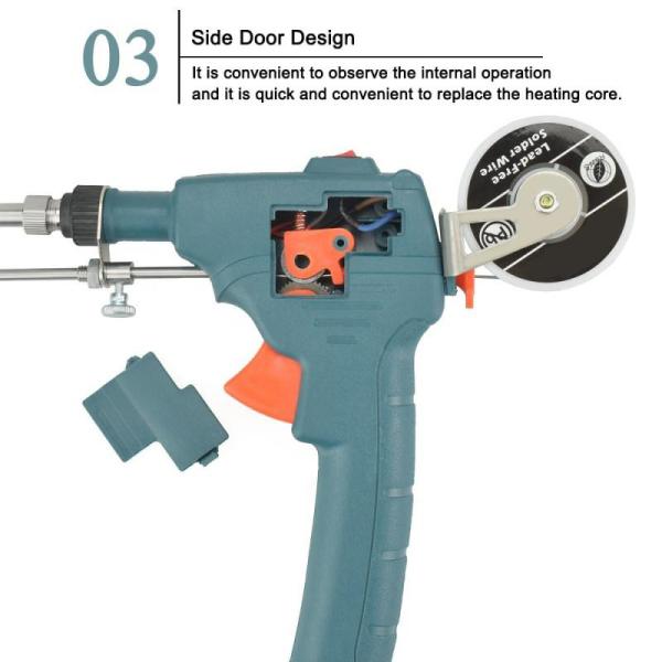 Soldering gun 60W internal heating solder gun auto send-tin with best price Green SG01S