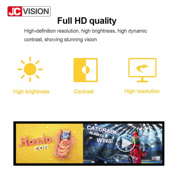 Адвокатура протягиванная дистанционным управлением LCD показывает игрока рекламы LCD андроида 28inch