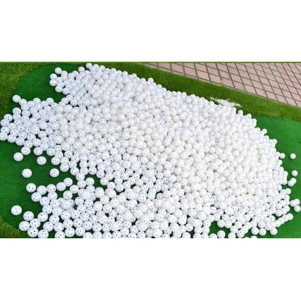 hollow practice golf ball ， hole hole plastic golf ball ， golf ball , golf balls ,  golf practice ball