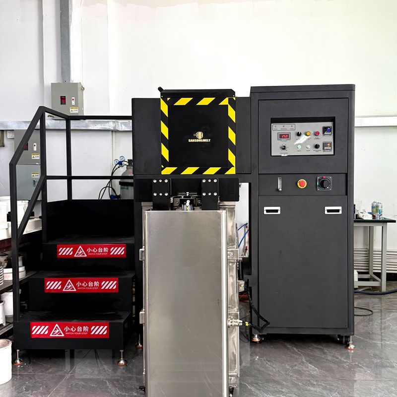 30Kg Induction Melting Furnace , Precious Metal Melting Furnace For Gold Silver Platinum