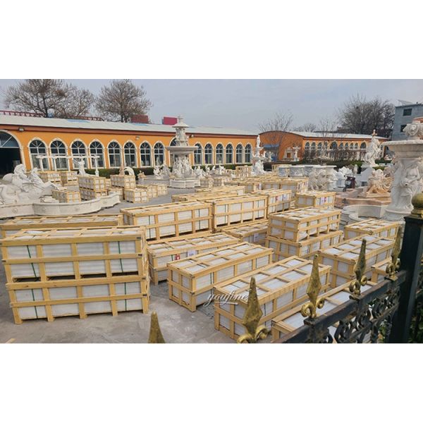 Modern Architectural Decor Simple Marble Dubai Fountain