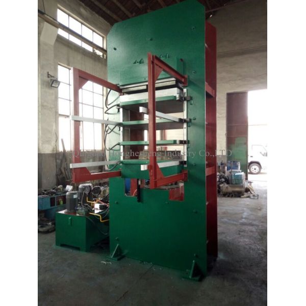 1000mm Rubber Plate Vulcanizing Press Machine For HOT Highway Slow Down Speed