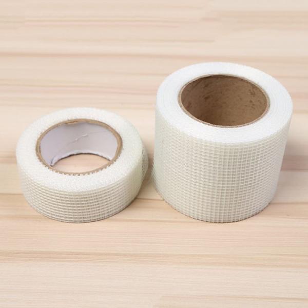 Weave Type Adhesion Fibreglass Tape Roll UV Resistant Customized