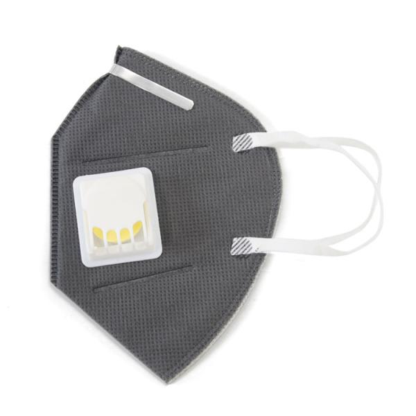 Construction FFP2 Respirator Mask Anti Virus One Way Valves No Contra - Flow