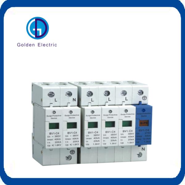 20kv 2p/3p 40ka Imax AC Surge Protective Device for Solar System Lightning Protection