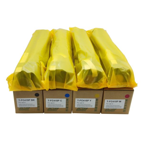 Cartouche de toner T-FC415P pour le studio électronique Toshiba 2010AC 2510AC 2515AC 3015AC 3515AC 4515AC 5015AC T-FC415P TFC415P CMYK à 4 paquets