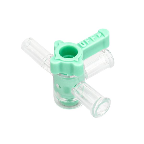 Connector Ozone Sterile Needlefree Medical Device 3 Way Stopcock for Hospital Clinic
