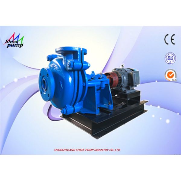 1.5 Inch Discharge Small Slurry Pumps , For Silt Soil 2 / 1.5 B - (R)