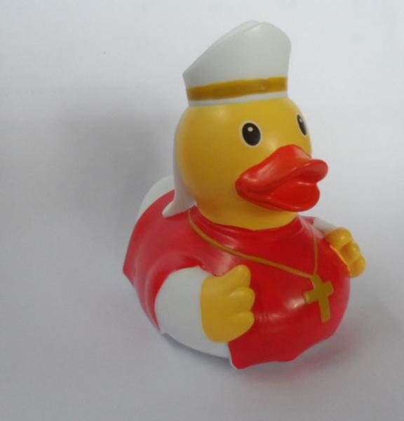 Police / Salor Weighted Rubber Ducks Hand Painting With Non Toxic Vinyl