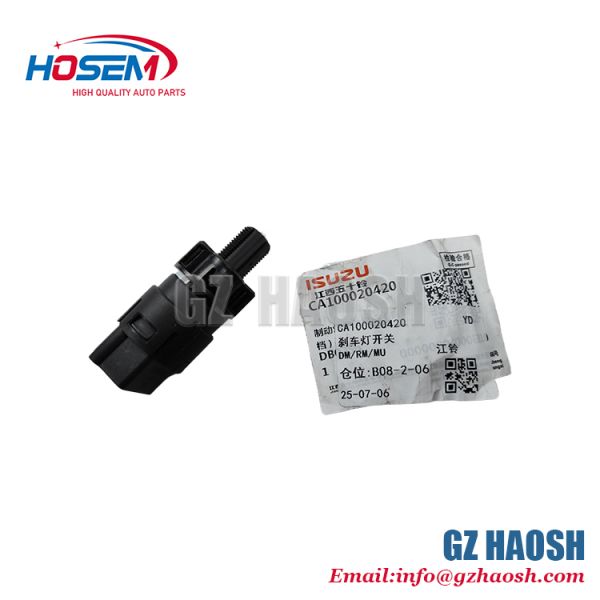 Auto Parts Brake Light Switch CA100020420 AT For Isuzu D-MAX (2012 - 2019) & MU-X With 4JJ1/4JK1