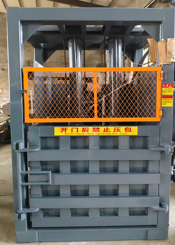 200T Pressure Adjustable Horizontal Paper Baler High Low Pressure Hydraulic System