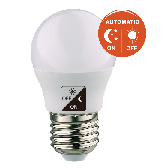 Anti Interference Night Sensor Light Bulb ,  Automatically Switch Day Night Sensor Bulbs